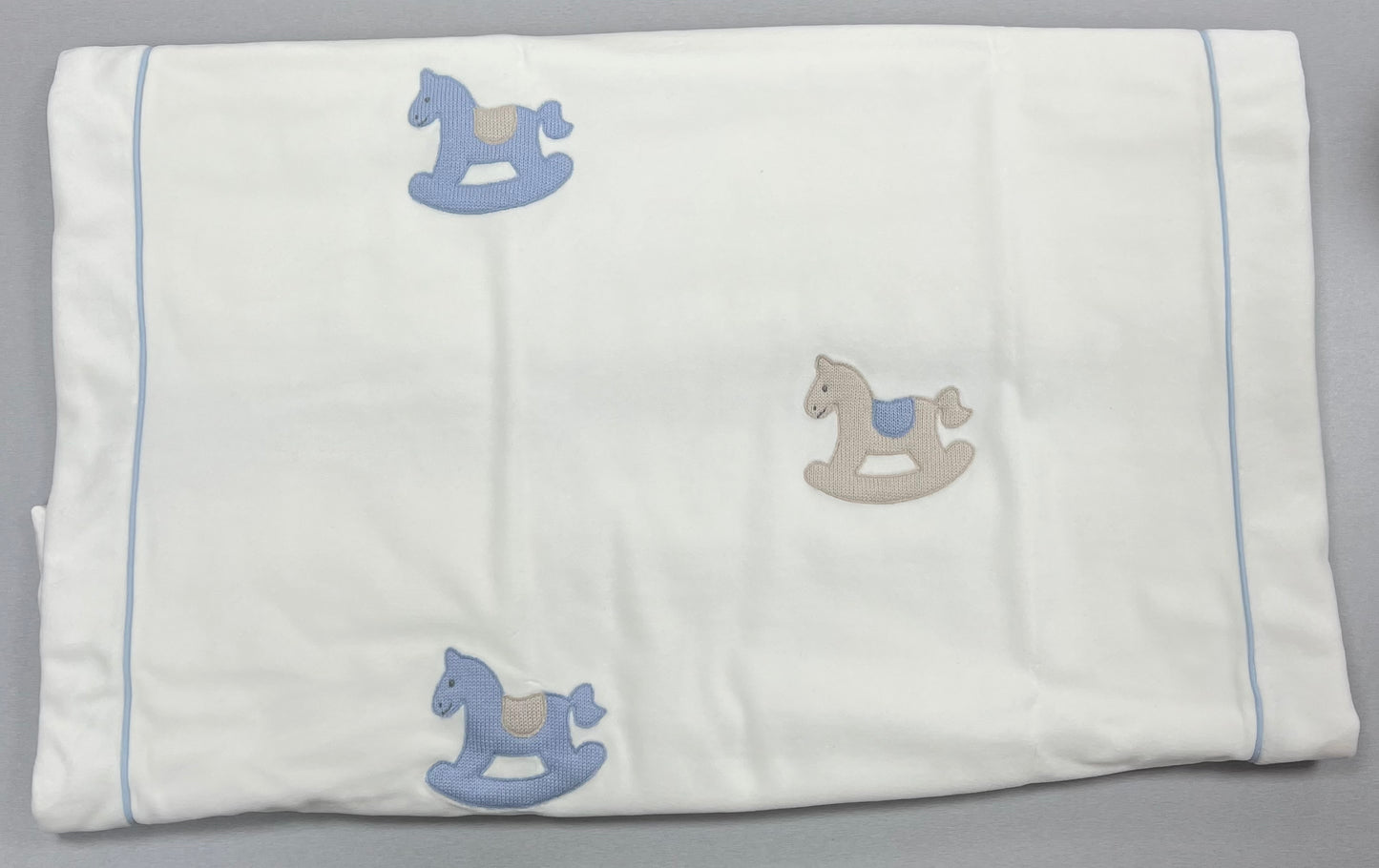 Bimbalo boys take me home outfit with rocking horse design made in Italy 7317