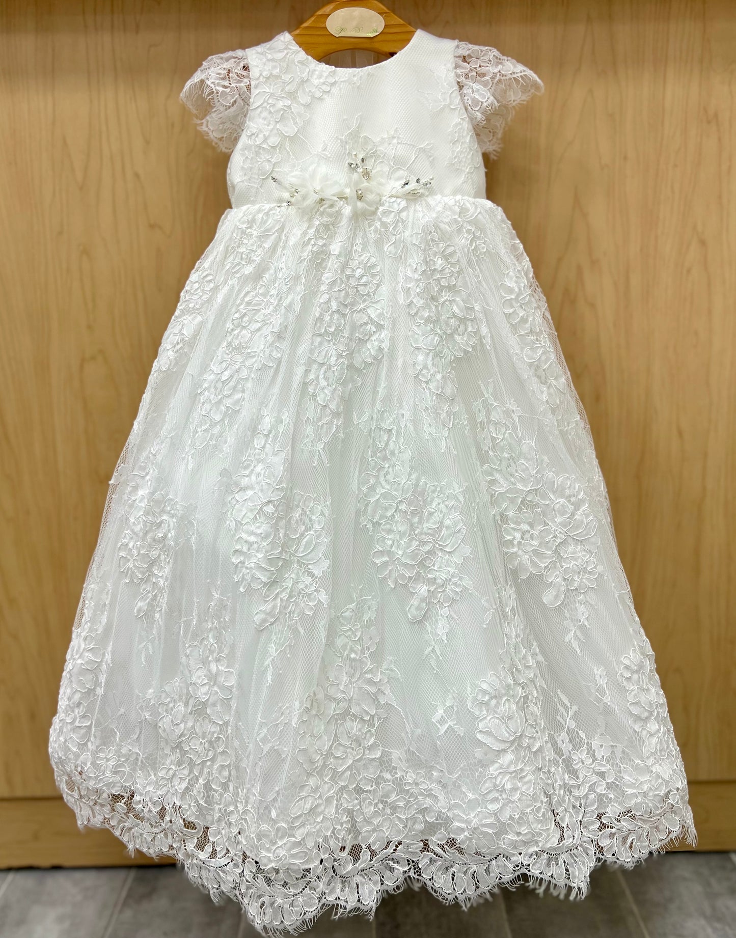 Bella Bow christening/ baptism Dress 35050