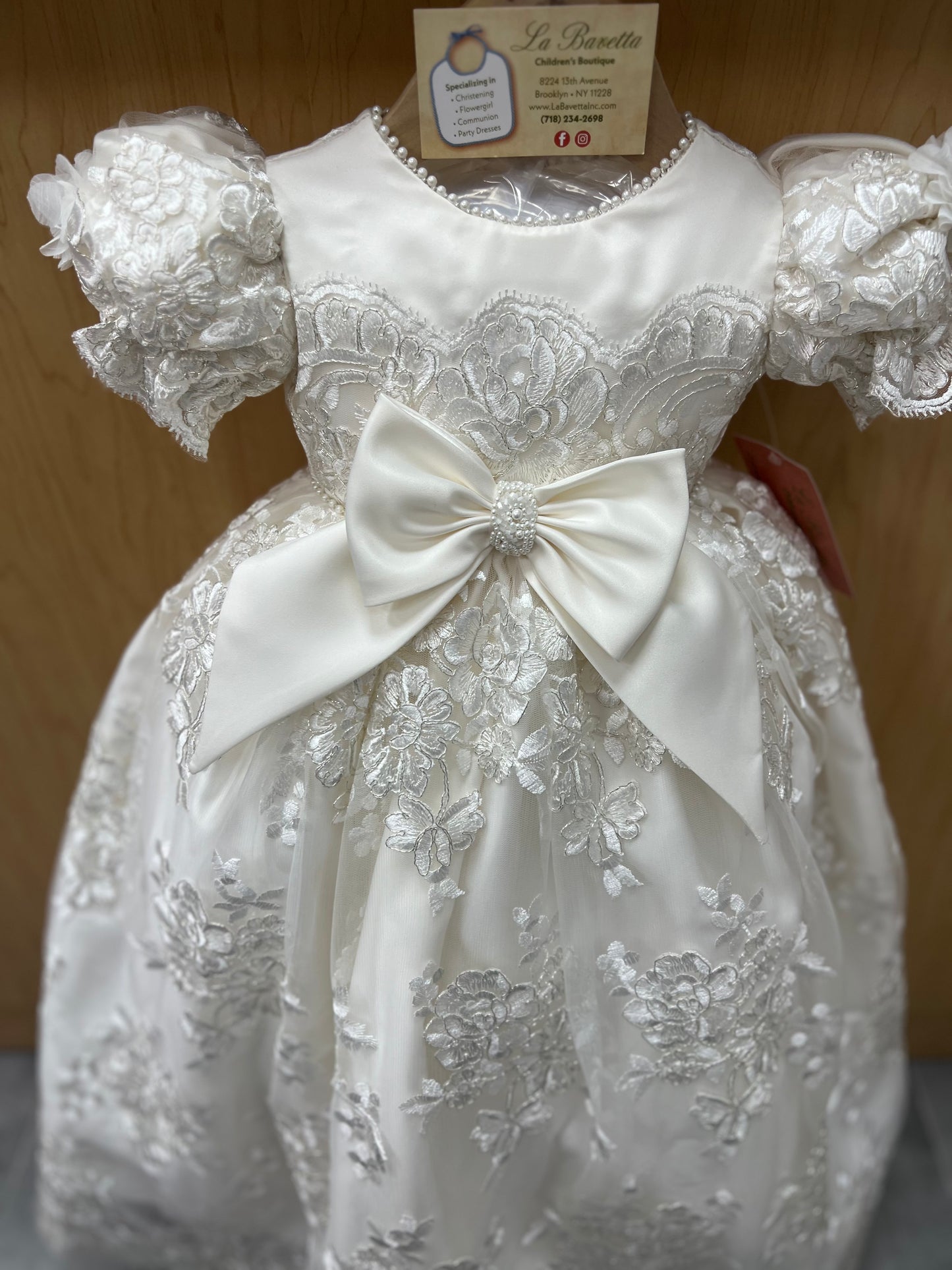 Piccolo Bacio Paula Baptism Dress