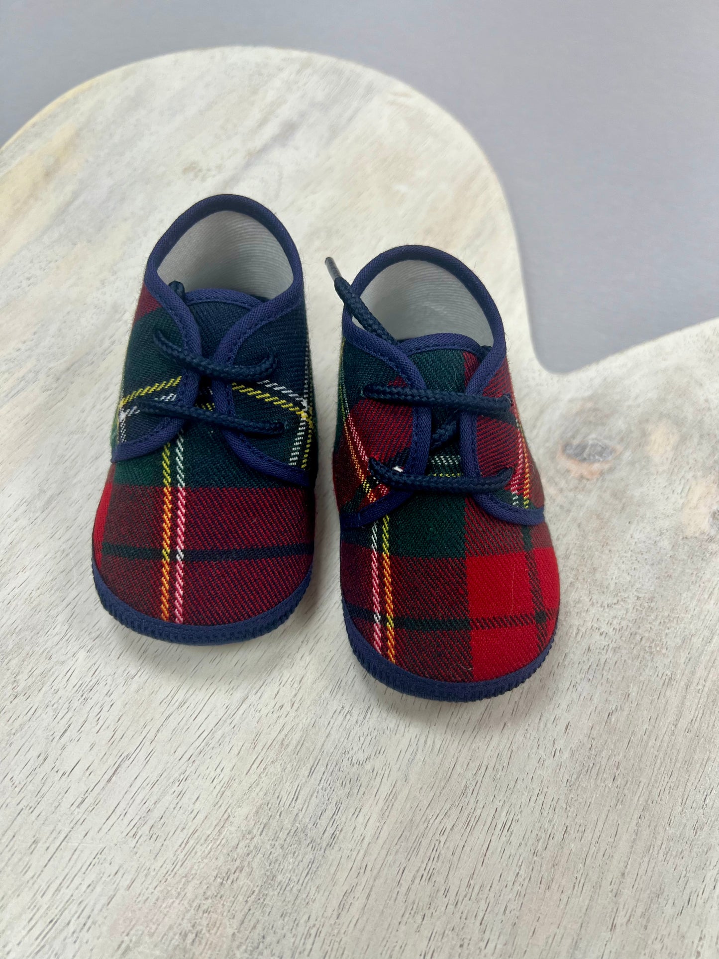 Bimbalo plaid baby boy shoes A4-26