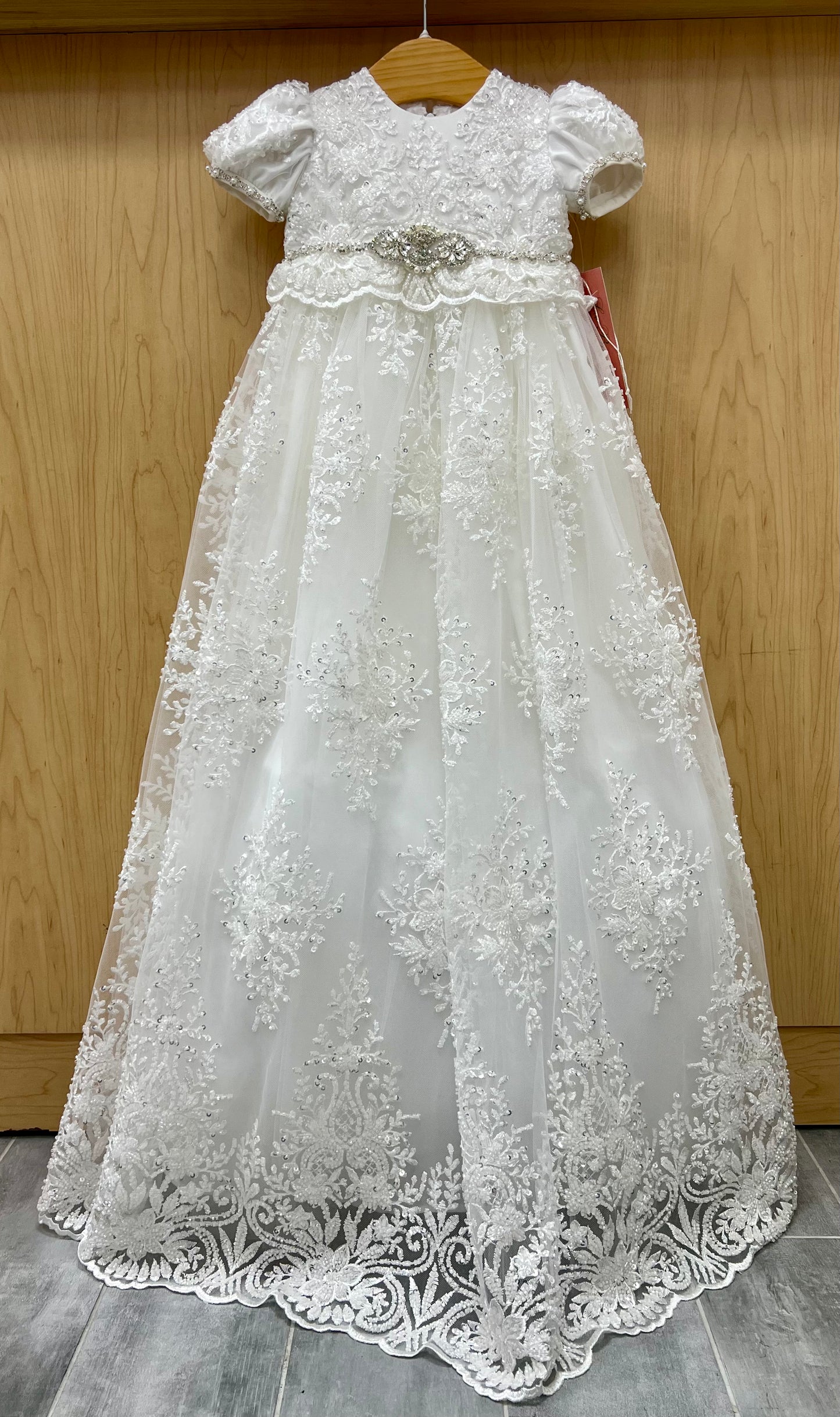 Custom made Christening gown Alessia-Tillie