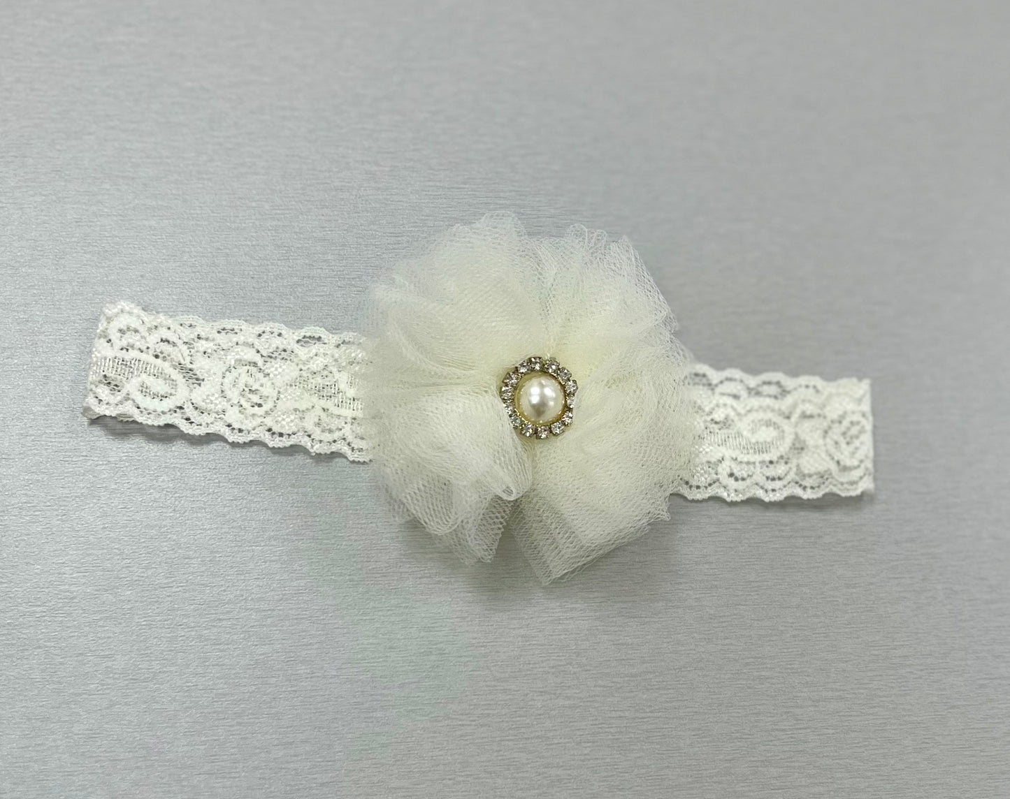 Christening headband # 2