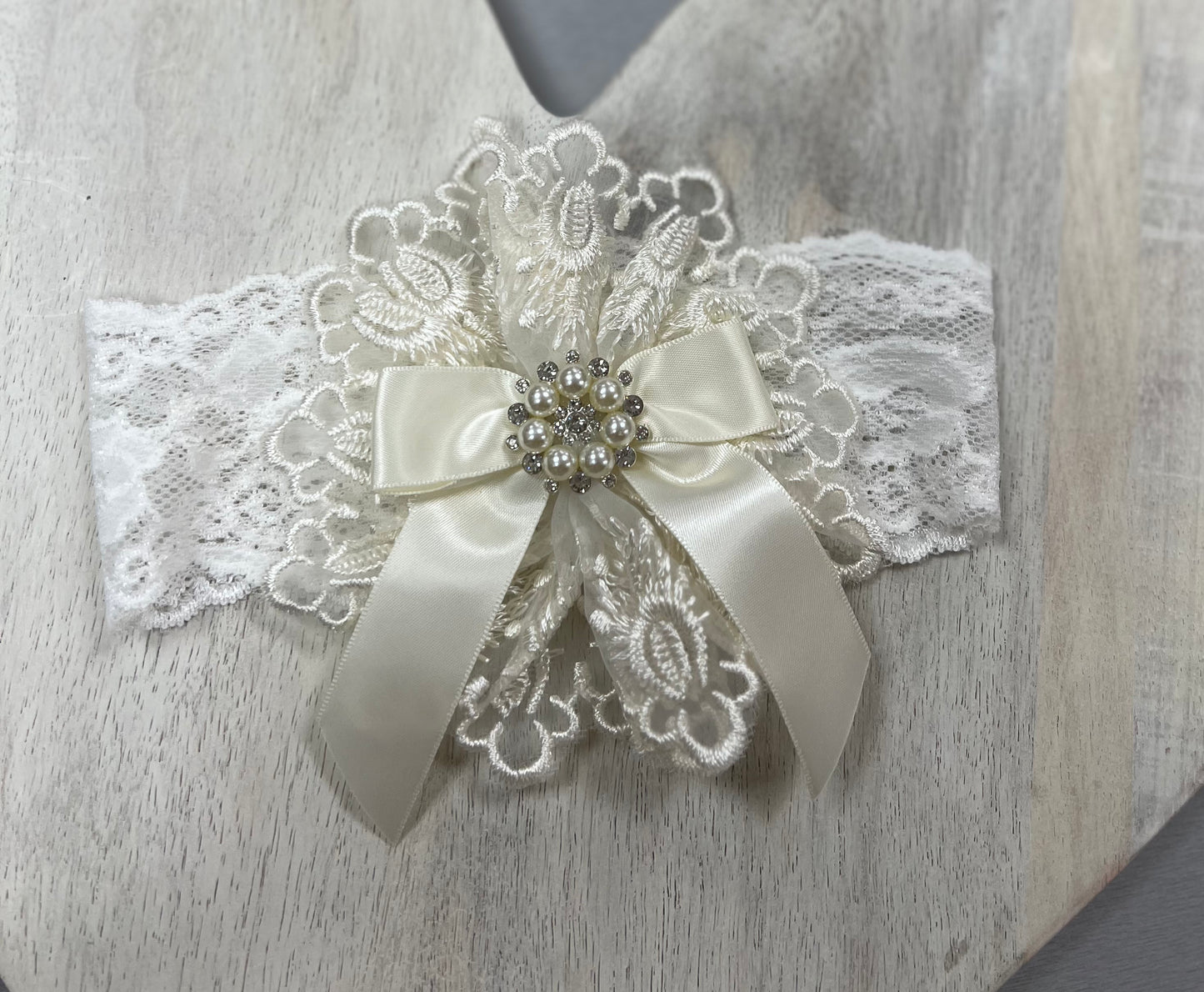 Katie Rose Headband light ivory