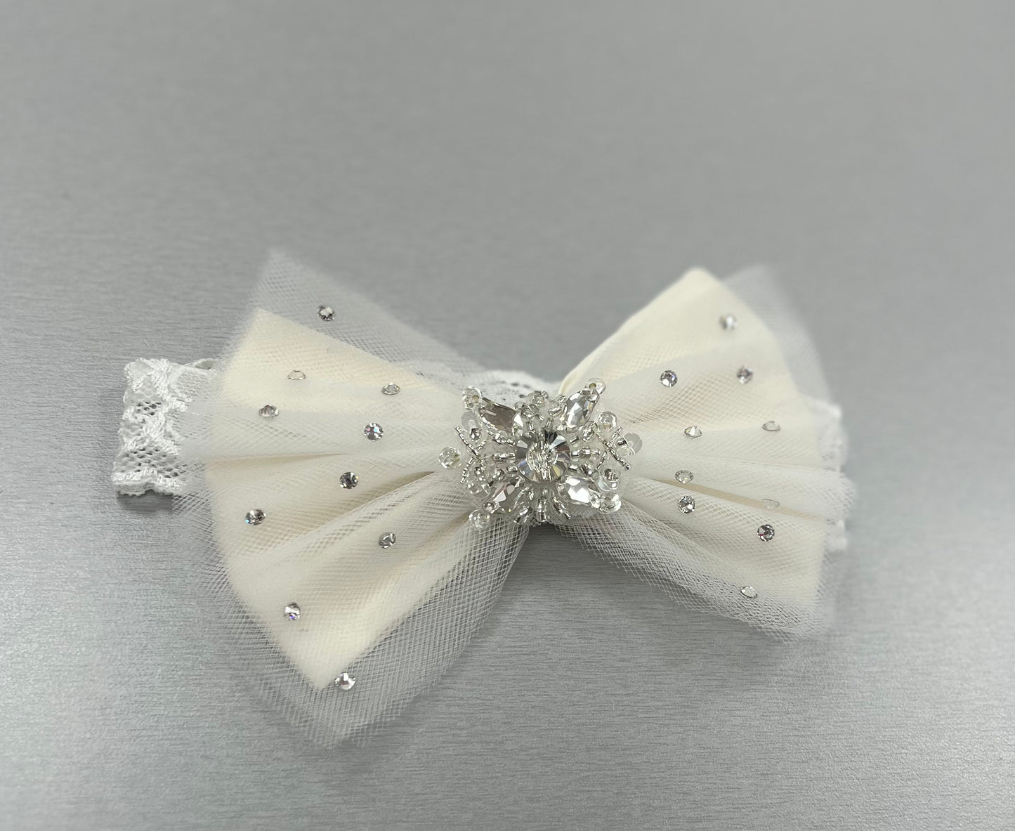Christening headband # 5
