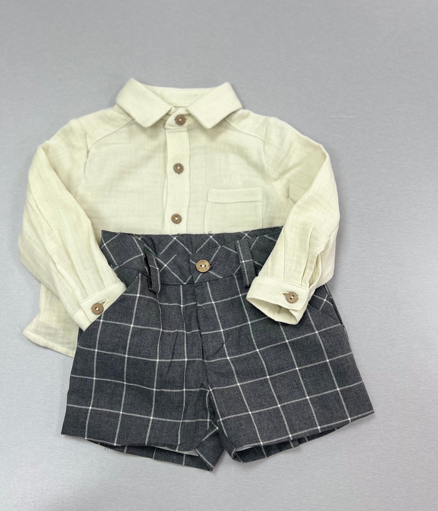 039-20216 2pc boys shorts set