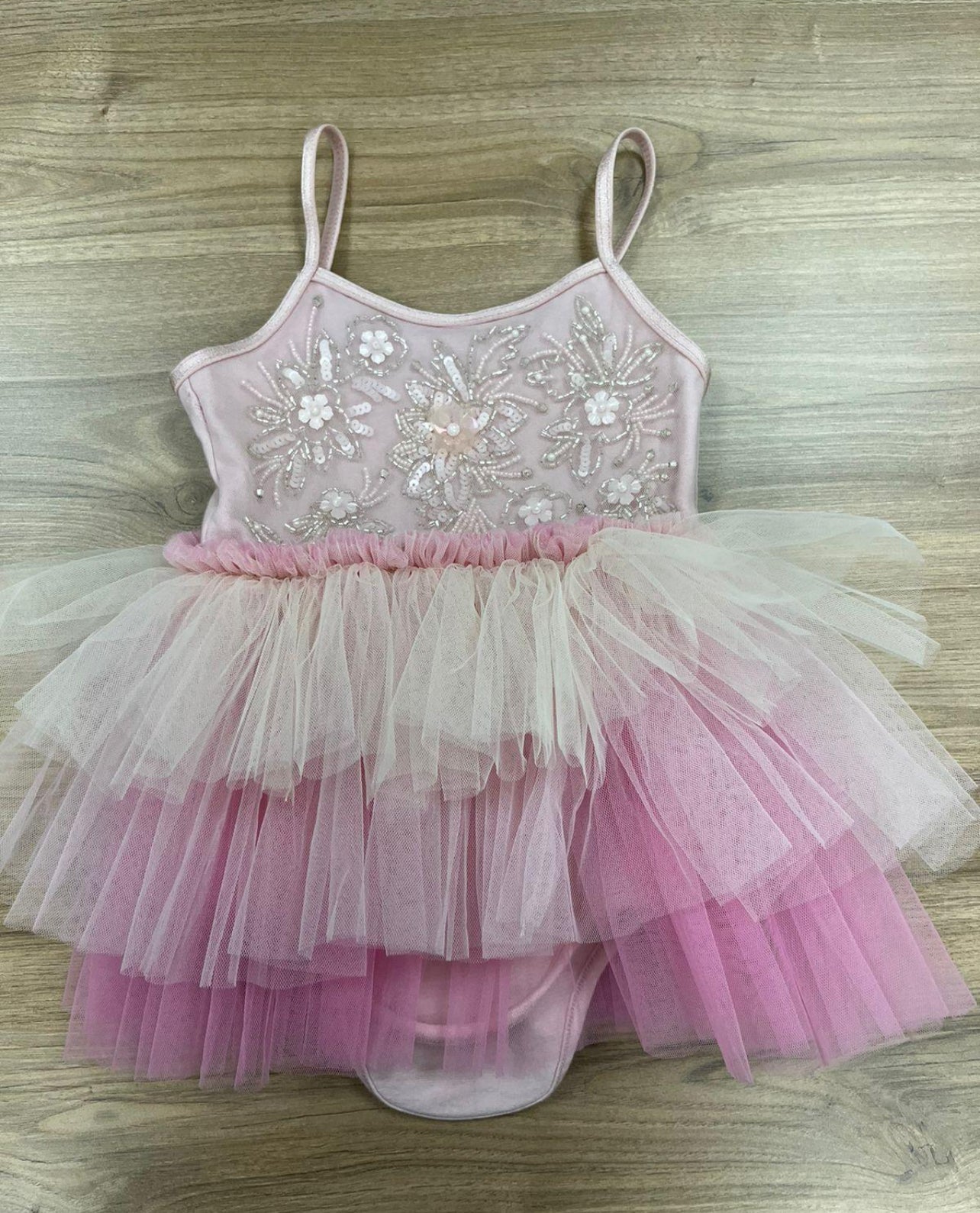 Pink Fleur Dress Baby