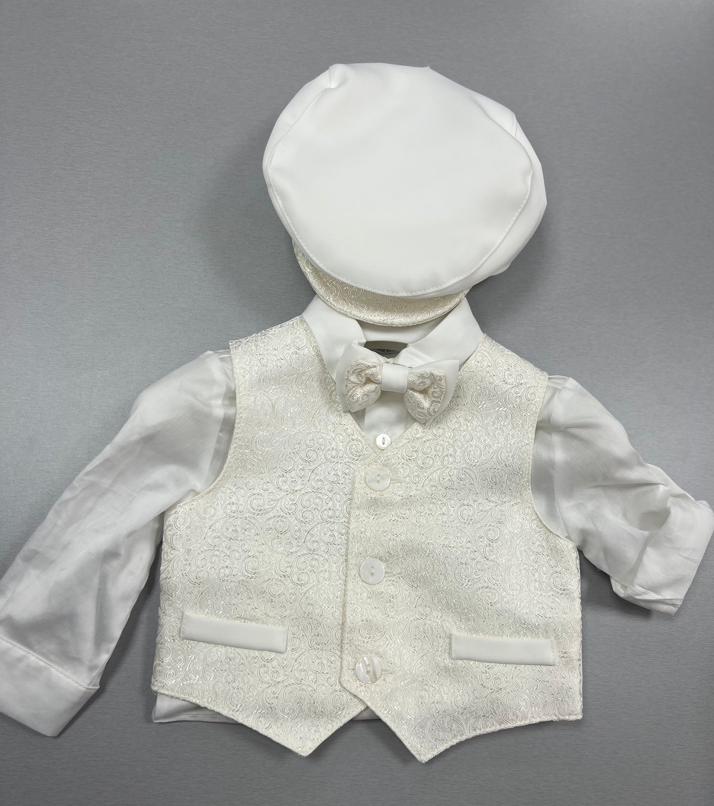Michelina Bimbi Boys Christening Outfit | La Bavetta | New York