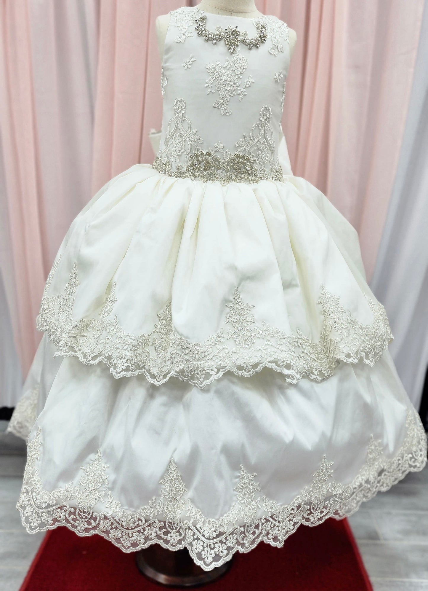Dominique Communion Dress | La Bavetta Children's Boutique | NYC