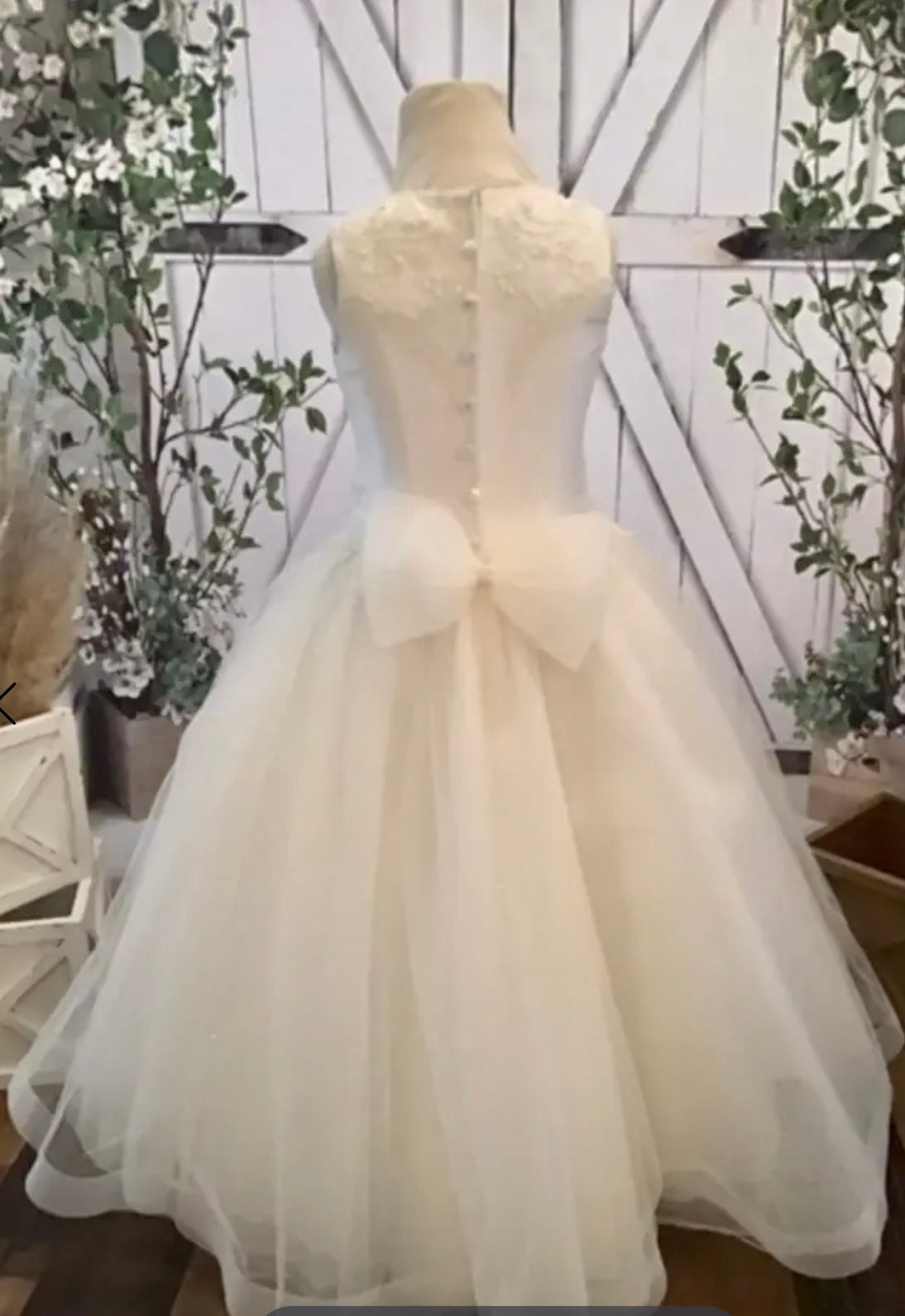 P1673 communion Dress by Christie Helene