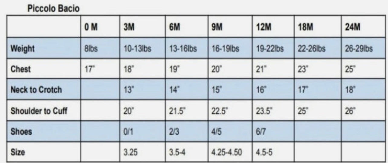 Piccolo Bacio Faustino baptism suit