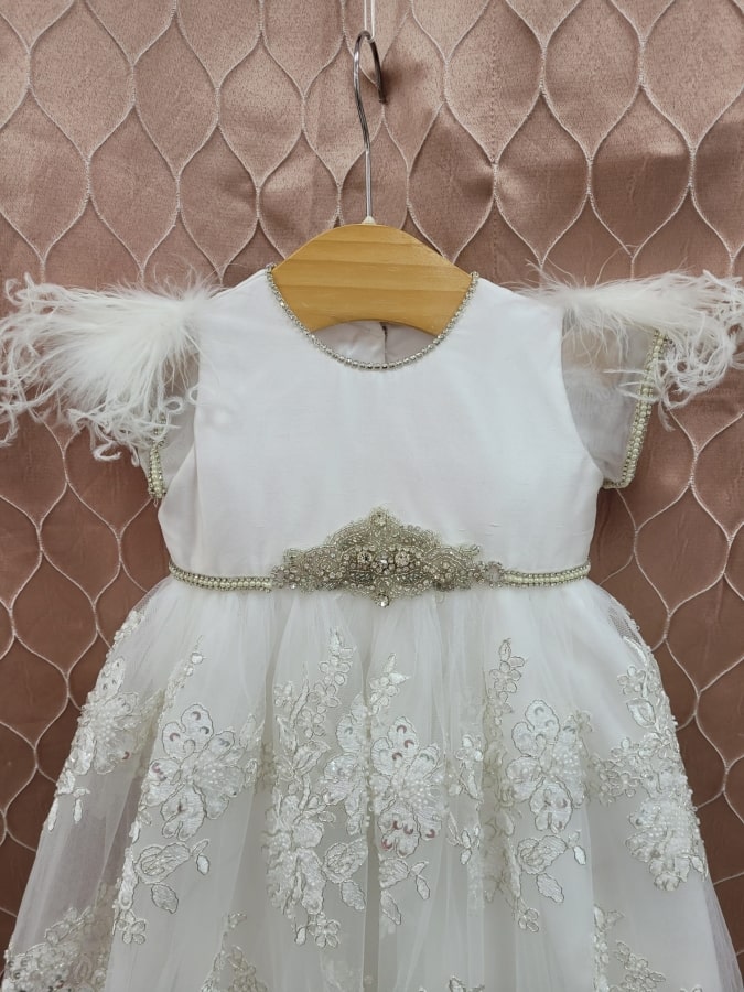 Alexa Rae Girls Christening Outfit | La Bavetta | Childrens Store