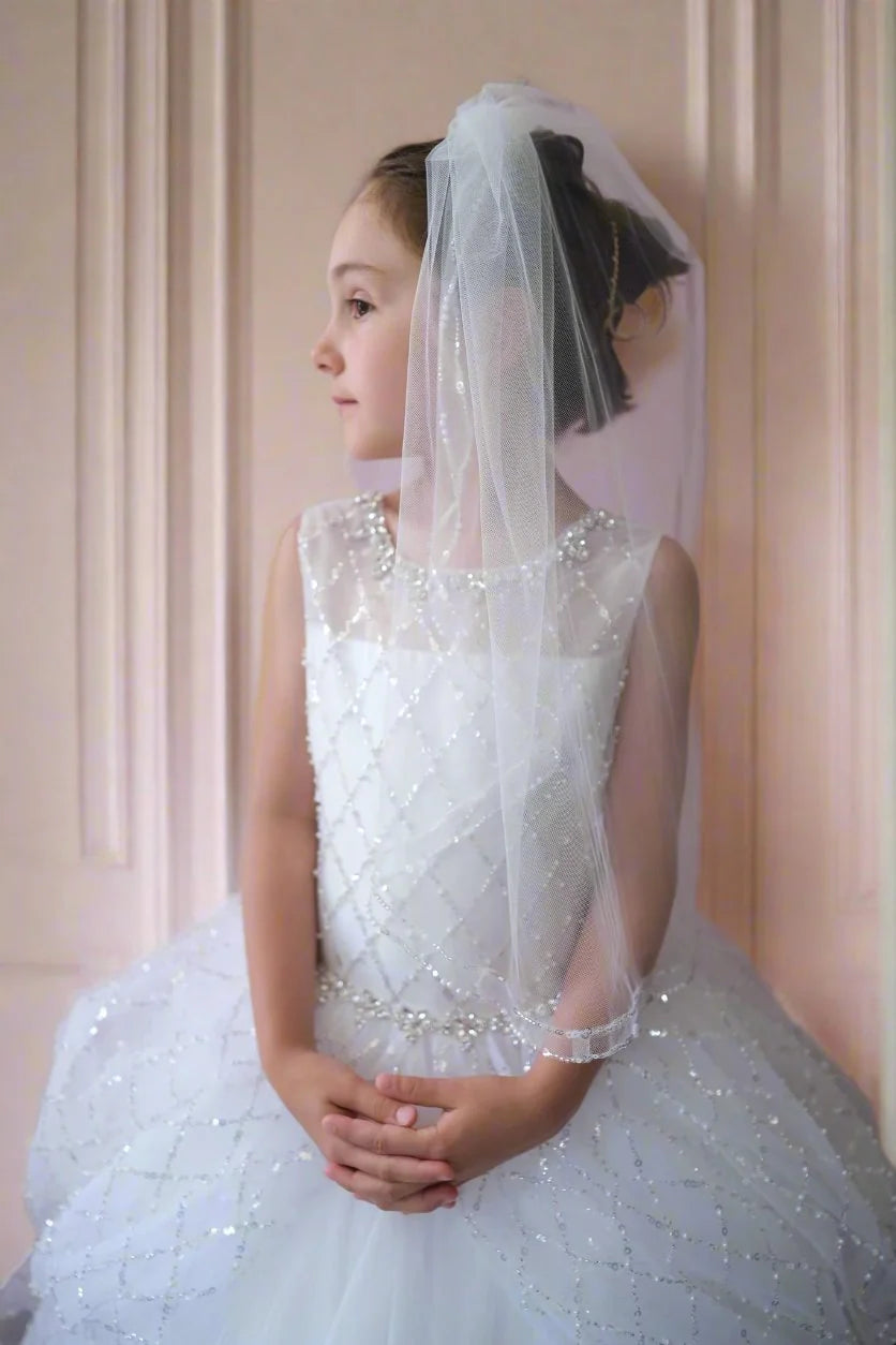 Christie Helene Belle couture communion Dress