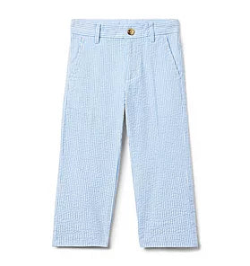 Seersucker Blazer Pants set 200618844