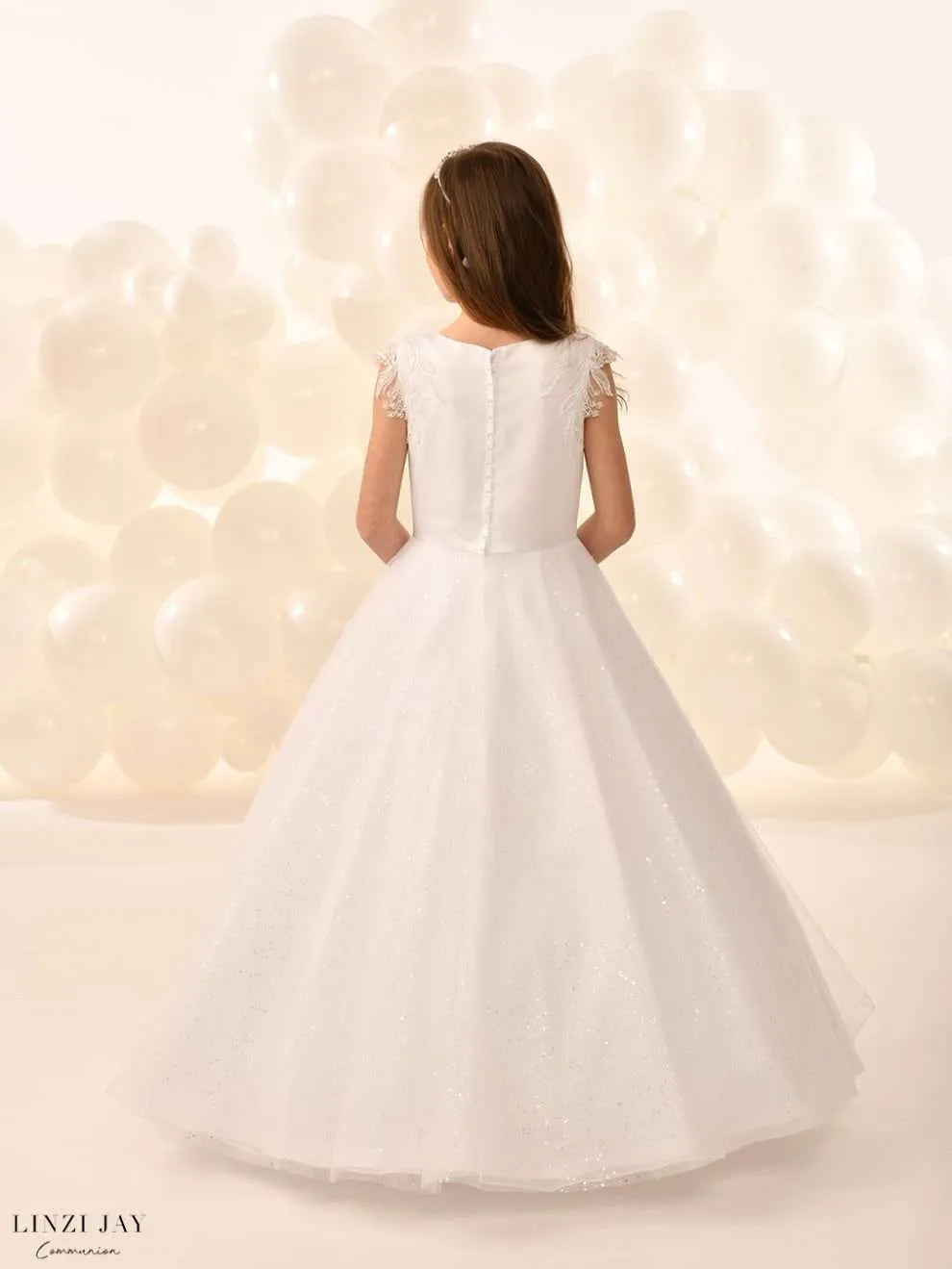 Remi Floral Communion Dress