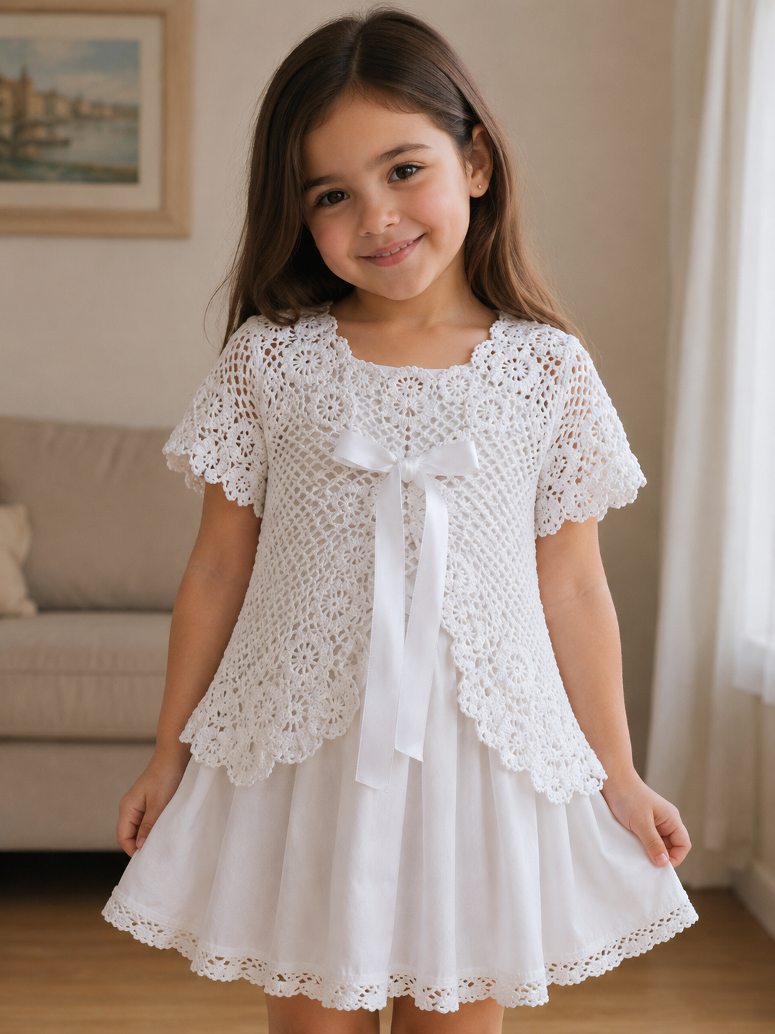 Crochet Lace Overlay