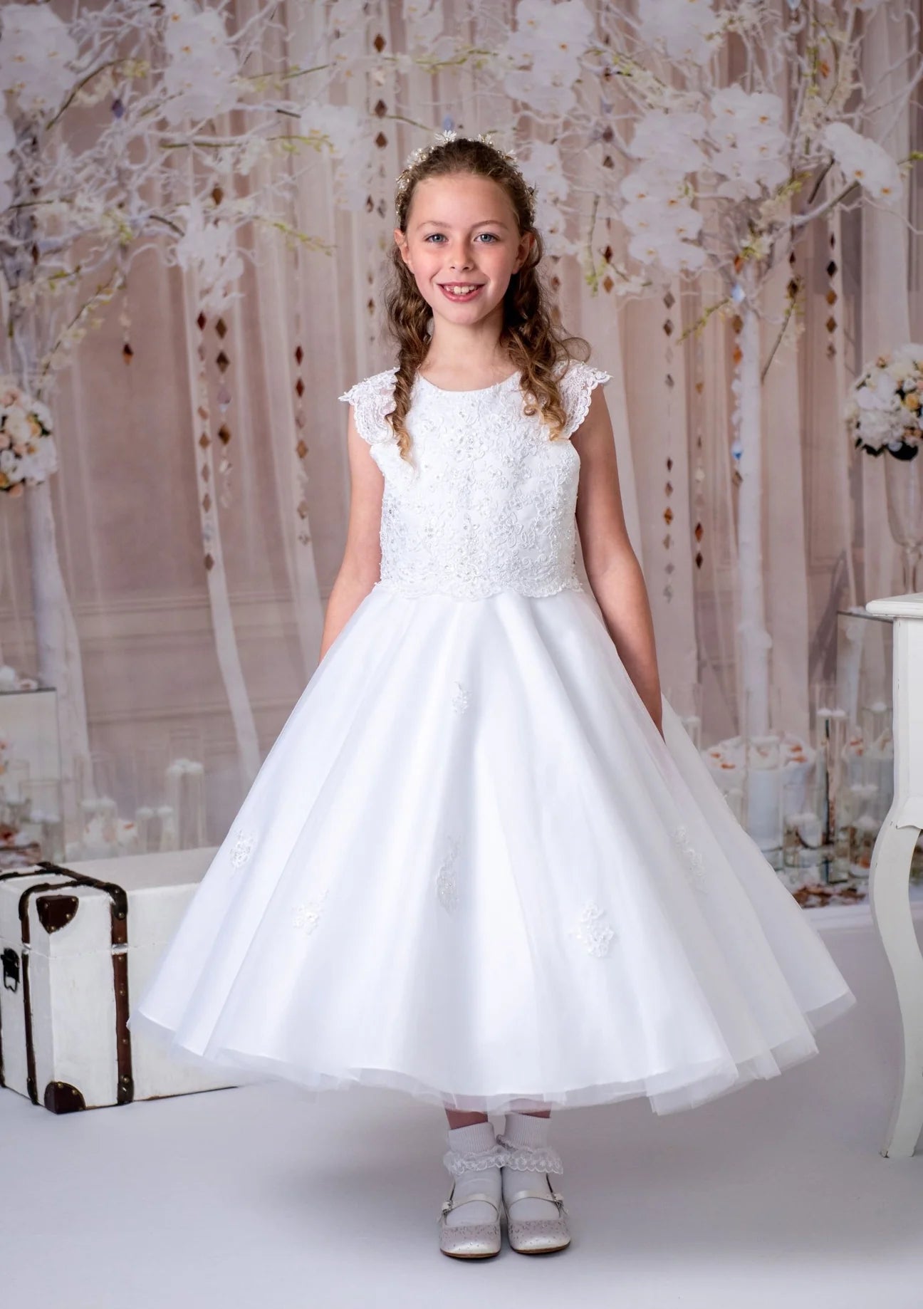 RB605 communion dress by sweetie Pie