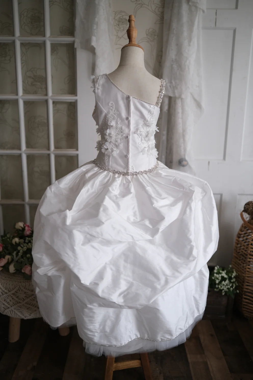 Christie Helene Constance couture Communion Dress | La Bavetta
