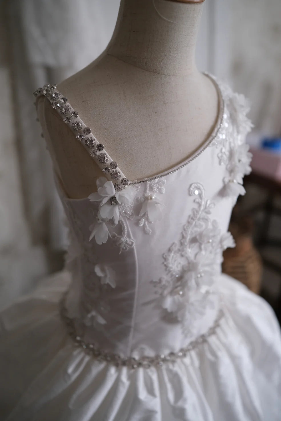 Christie Helene Constance couture Communion Dress | La Bavetta