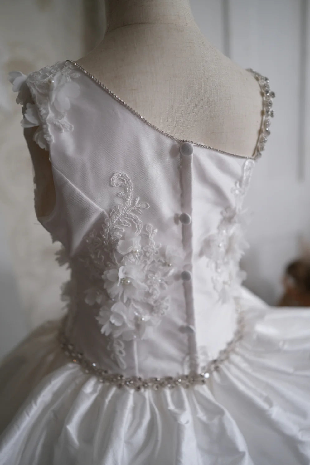 Christie Helene Constance couture Communion Dress | La Bavetta