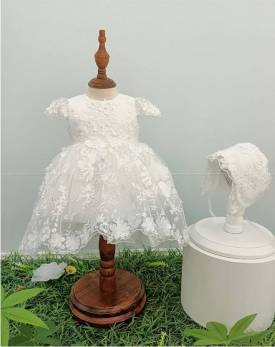 princess baptism dress Girls Christening Dresses marryshe