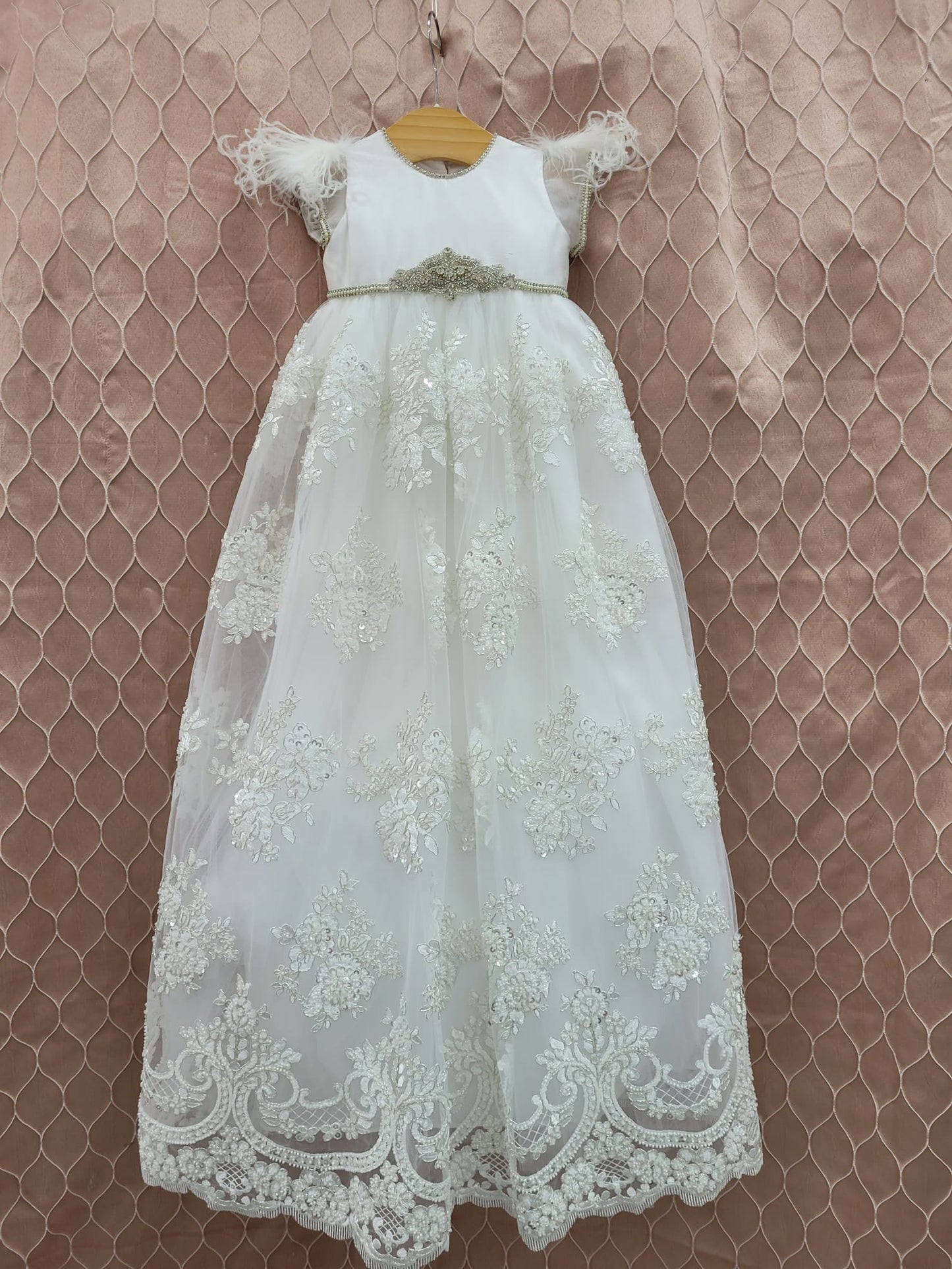 Alexa Rae Girls Christening Outfit | La Bavetta | Childrens Store