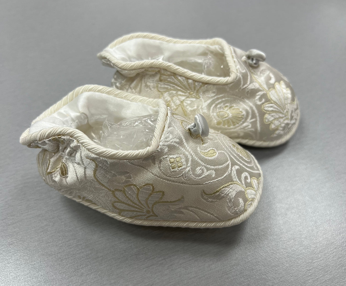 Alejandro Gold Brocade Christening | Holiday Months | La Bavetta NYC