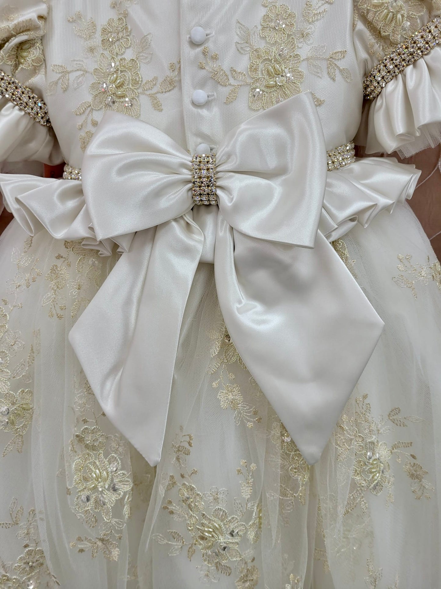 Sabrina Girls Christening Outfit | Seasonal holidays | La Bavetta | NY