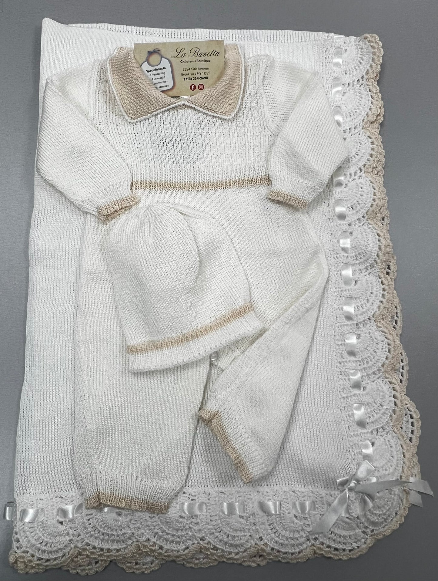 Adriano Newborn boy | Take me Home set | La Bavetta NYC