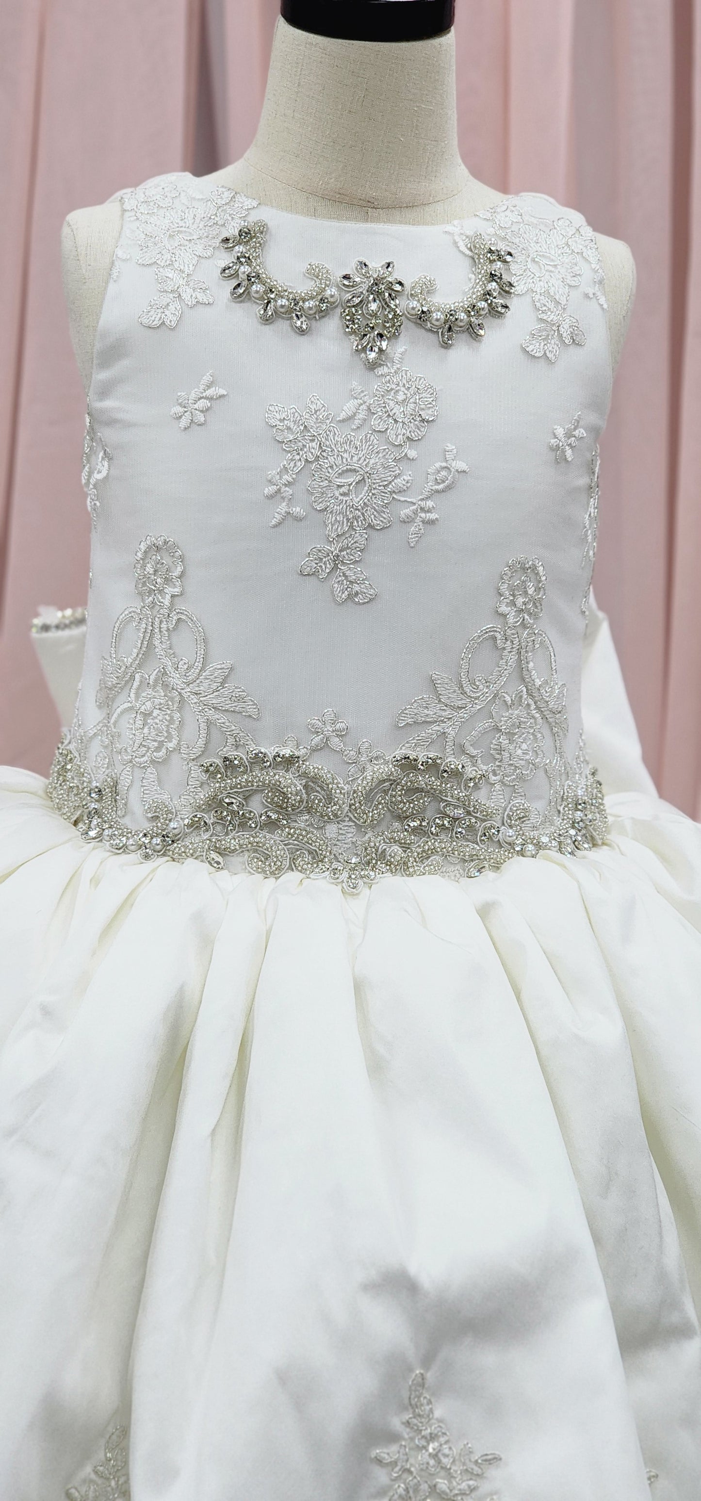 Dominique Communion Dress | La Bavetta Children's Boutique | NYC