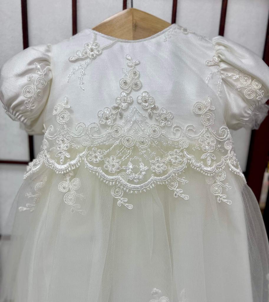 Fabiola Baby Christening Outfit | La Bavetta | New York