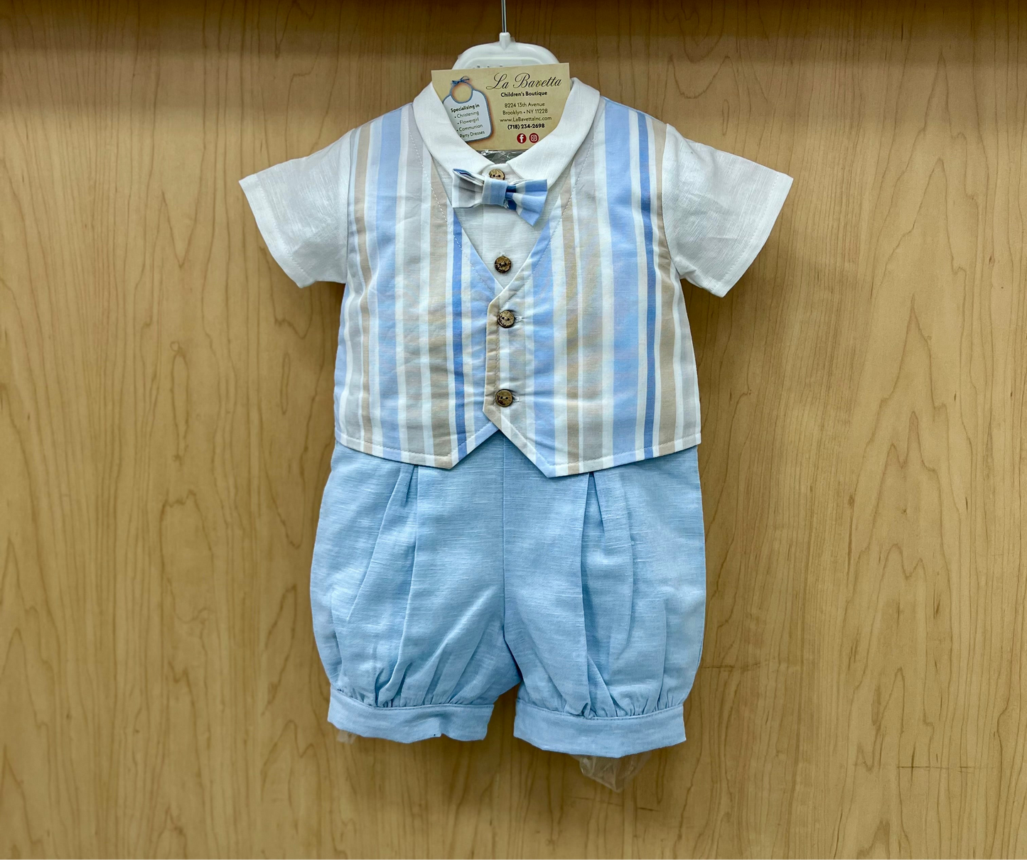 Baby Blue linen cotton Romber DBV241510