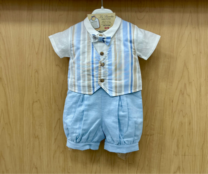 Baby Blue linen cotton Romber DBV241510