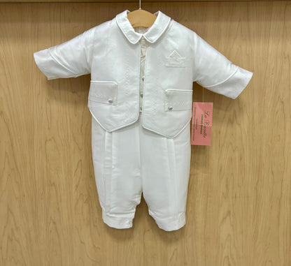 Nunzio Baptism  suit by Piccolo Bacio