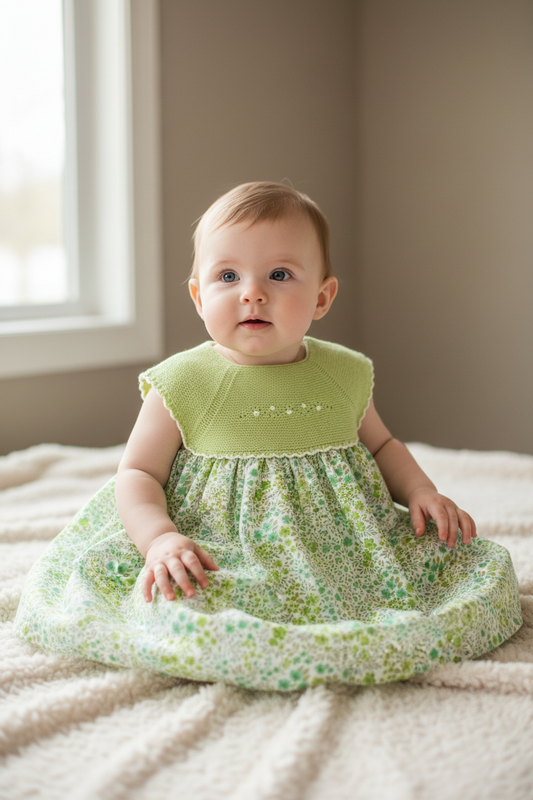 lime green Knit dress by Martin Aranda