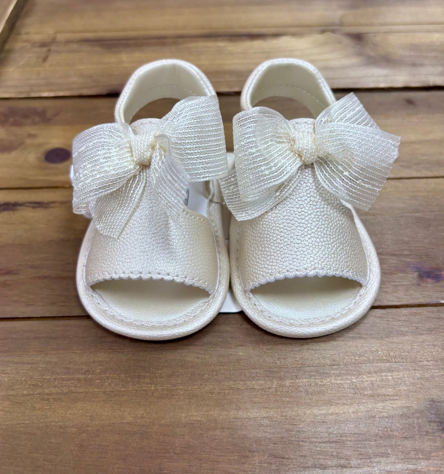 Baby girl champagne Sandals