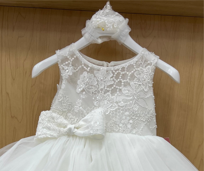 Dolce Bambini short Christening Dress | The flower dress | Brooklyn shopping