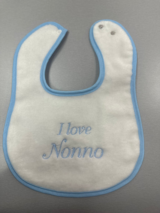 I love nonno Bib blue