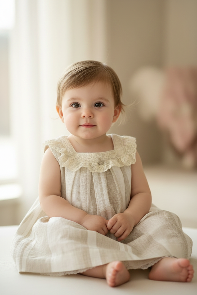 Linen baby Dress PV2401705