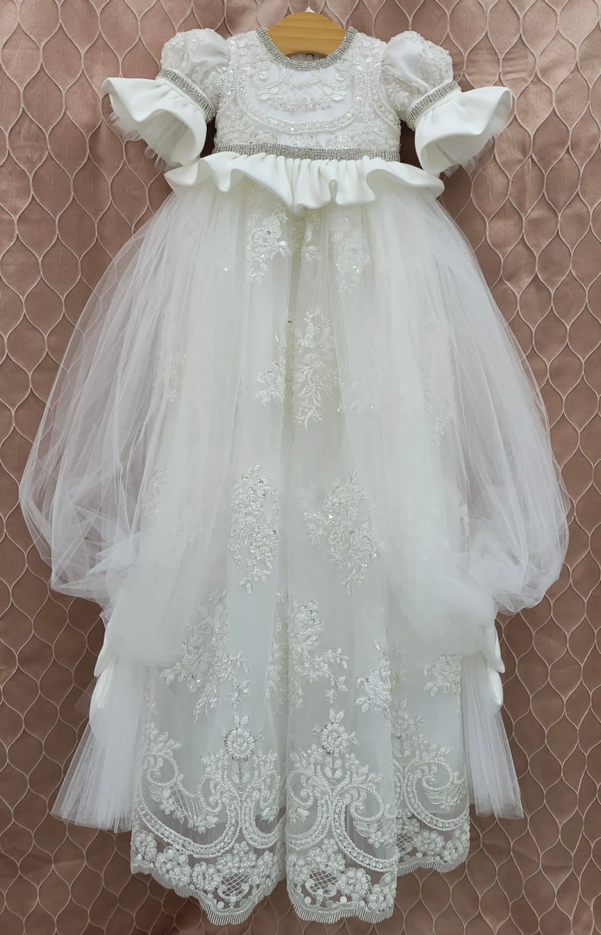 Francesca Christening Girls Dress | Holiday season | La Bavetta | NYC