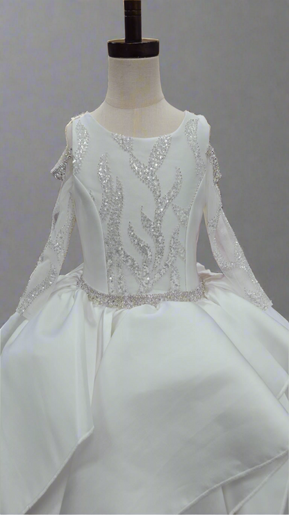 Loriana custom couture communion Dress