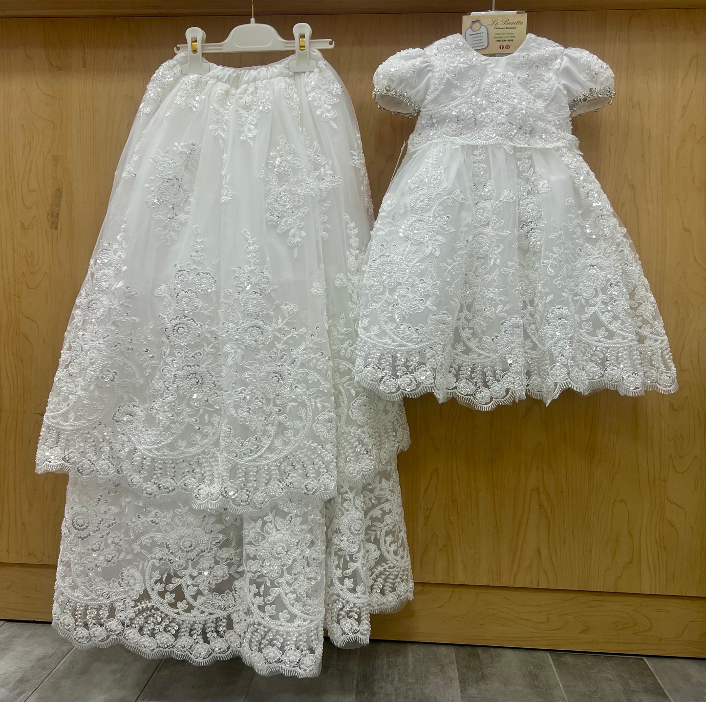 Baby Lori 2pc christening Dress