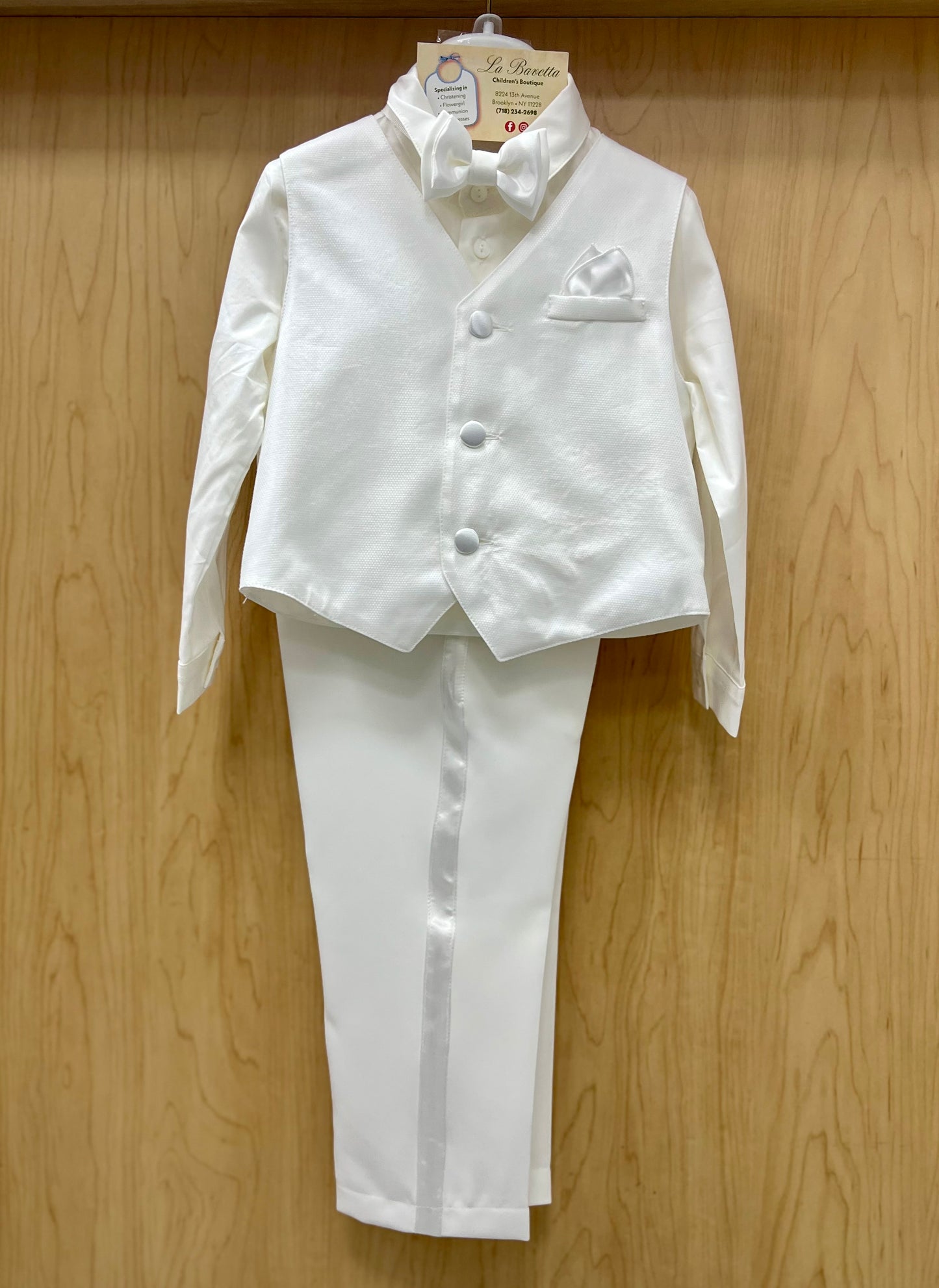 Light Ivory Tux Made in Italy