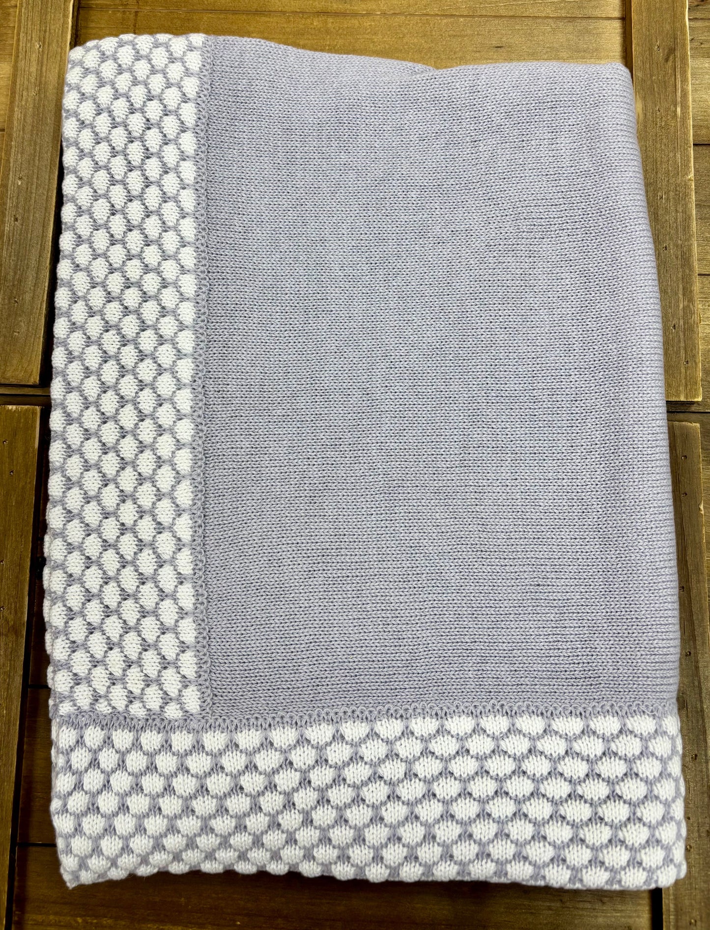 Grey & White Knit Baby Take-Home Set — 4-Piece Layette Charlie