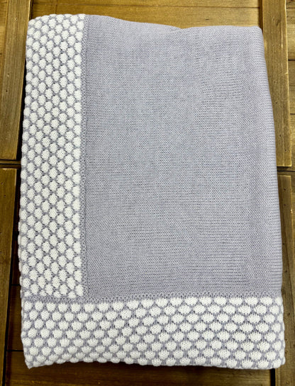 Grey & White Knit Baby Take-Home Set — 4-Piece Layette Charlie