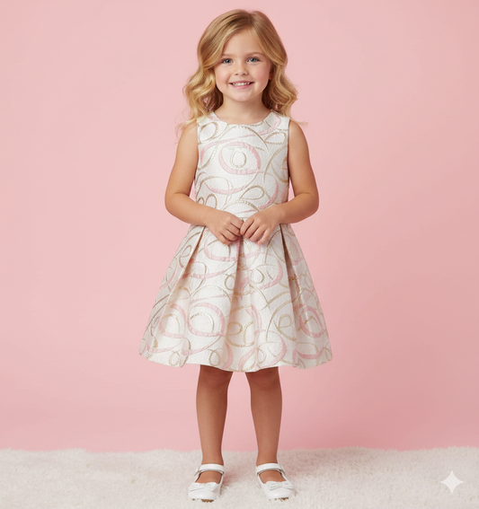 Pink & Gold Dress Jodi