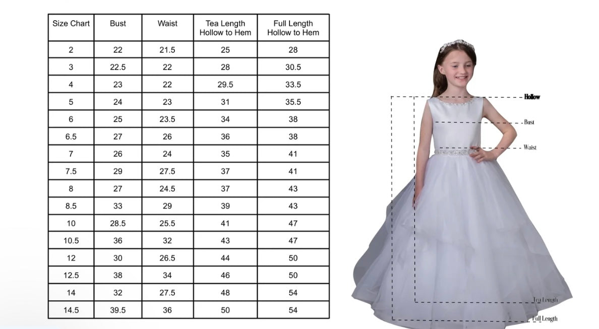 Sweetie Pie Communion Dress with double veil 4095