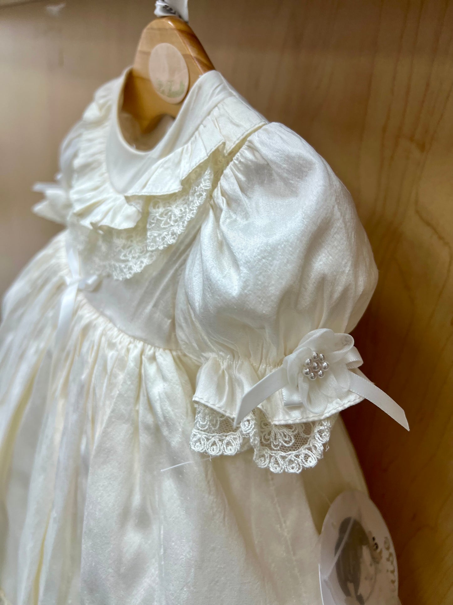 Victorian Silk baptism  Dress