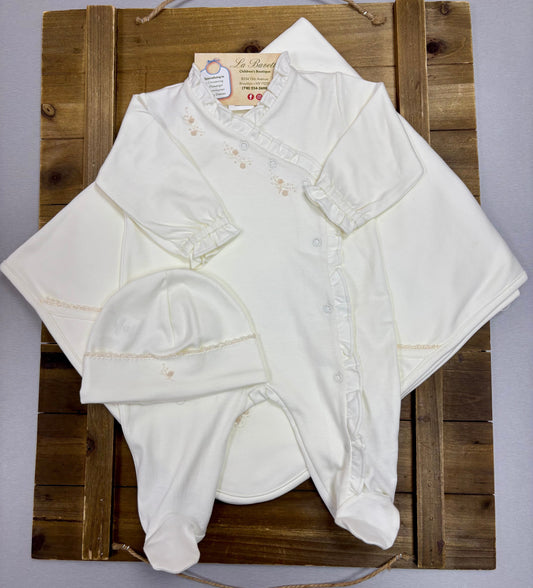 Ivory Baby Take-Me-Home 3-Piece Set