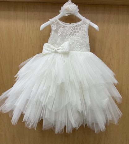 Dolce Bambini short Christening Dress | The flower dress | Brooklyn shopping