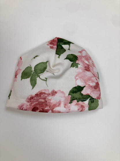 Baby Girls pink and floral take me home set Made in Italy